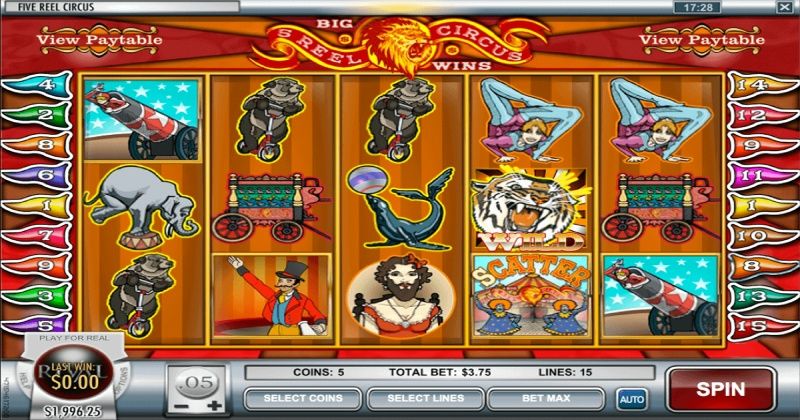 Play in 5 Reel Circus Slot Online from Rival Gaming for free now | www.sh-angdian.com