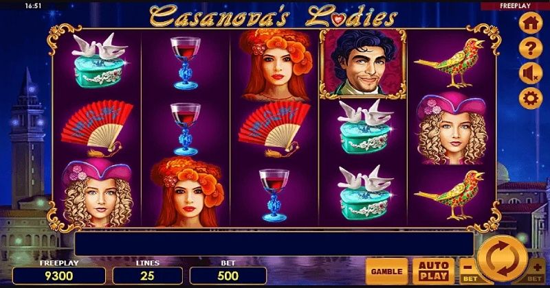 Play in Casanova’s Ladies Slot Online from Amatic for free now | www.sh-angdian.com