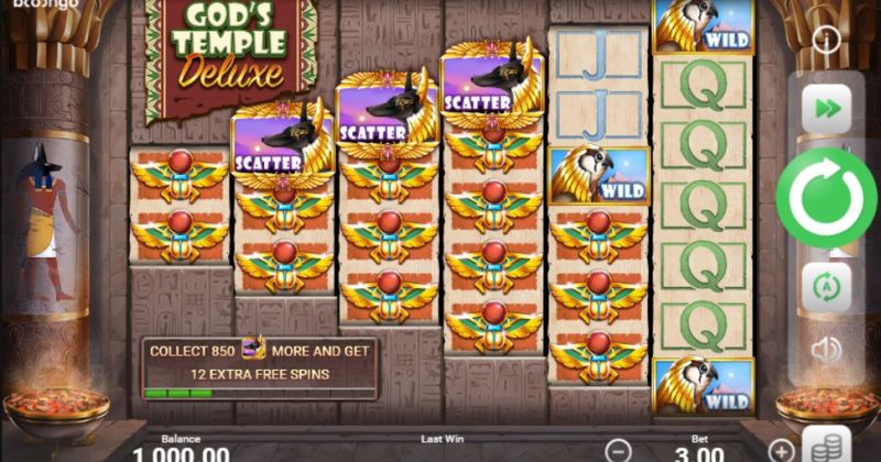 Play in God's Temple Deluxe slot online from Booongo for free now | www.sh-angdian.com